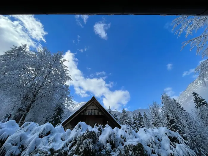 Lake Bohinj and the Triglav National Park mountains near Red Beech Cabin (photo 44)